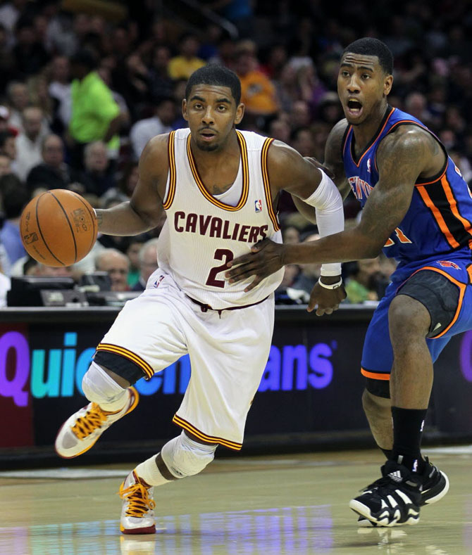 kyrie irving #2 white jerseys